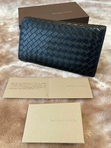 BOTTEGA VENETAボッテガヴェネタ　コインパース付きロングウォレット