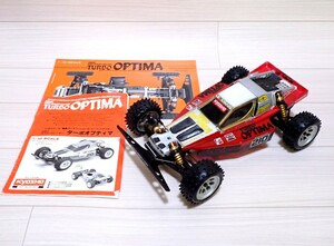 1/10 京商 旧車 当時物 ビンテージ ターボ オプティマ TURBO OPTIMA 4WD オフロードレーサー