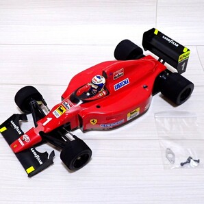 1/10 タミヤ フェラーリ Ferrari F189 F103 シャーシ オプションパーツ付の画像1