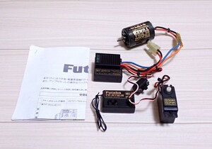 フタバ メカ一式 アンプＭＣ210ＣＢ 受信機FP-R112JE AM27 サーボFP-S148 タミヤスポーツチューンモーター付