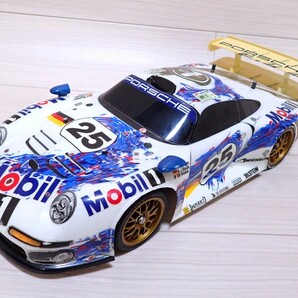 1/10 タミヤ ポルシェ911 GT1 TA03R-S シャーシ PORSCHE911の画像3