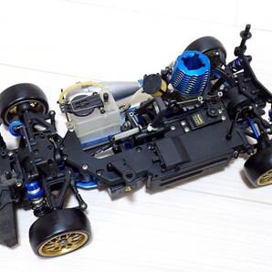 1/10 京商 GP エンジンカー FW05 シャーシ GSエンジン付の画像3