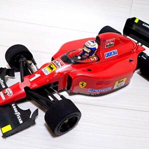 1/10 タミヤ フェラーリ Ferrari F189 F103 シャーシ オプションパーツ付の画像3