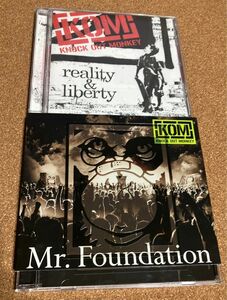 KNOCK OUT MONKEY 「reality & liberty 」「Mr.foundation 」