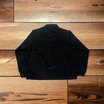 M 2024SS Supreme Denim Coaches Jacket Black 新品 シュプリーム デニム コーチジャケット ブラック 黒_画像2
