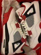 NIKE Air Jordan 4 Retro OG Fire Red 26cm DC7770-160 ナイキ エアジョーダン 4 レトロ ファイアレッド _画像1