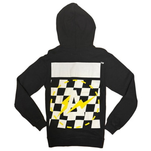 1000円スタート Fragment design × Off-White Parking Hoody Black XS フラグメント オフホワイト パーキング フーディー パーカー 黒の画像1