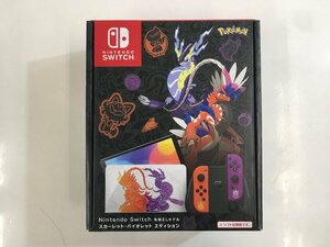 任天堂 Nintendo Switch ニンテンドースイッチ 本体 有機ELモデル スカーレット バイオレット エディション ポケットモンスター 未使用 2