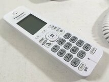 Panasonic パナソニック KX-PZ620DL パーソナル ファックス 子機 1台付き ホワイト おたっくす ユーズド_画像8