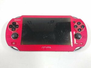 SONY ソニー PSVITA PlayStation Vita PCH-1000 コズミックレッド 本体のみ ジャンク