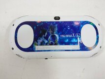 SONY ソニー PSVITA PlayStation Vita PCH-2000 FINAL FANTASY X X2 ホワイト 本体のみ ジャンク_画像2