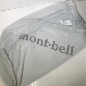 mont-bell モンベル シームレス ダウンハガー800 #3 ブルーグリーン R/ZIP 右ジッパー メッシュ巾着付き シュラフ 寝袋 ユーズドの画像8