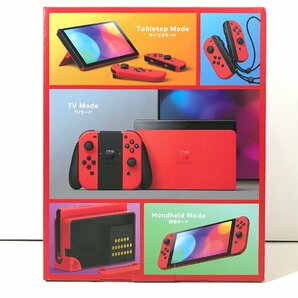 任天堂 Nintendo Switch ニンテンドースイッチ Joy-Con マリオレッド 本体 有機ELモデル 新型 未使用 3の画像2