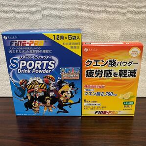 ファイン スポーツドリンクパウダー ワンピース クエン酸パウダー セット