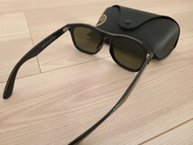 格安 売り切り Ray-Ban レイバン サングラス ブラック ミラー 大きめ キムタク _画像3