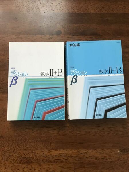 ニューアクション　ニューアクションB 数学II 数学　数例　ベクトル　東京書籍