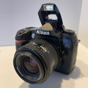 Nikon ニコン D70s 35-70mmAF NIKKORレンズ  動作品 シャッター数11,952の画像2