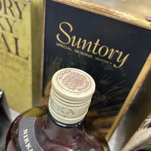 未開封 サントリー ロイヤル60 ニッカゴールド スペシャルリザーブ ウィスキー 4本セット 古酒 SUNTORY の画像6