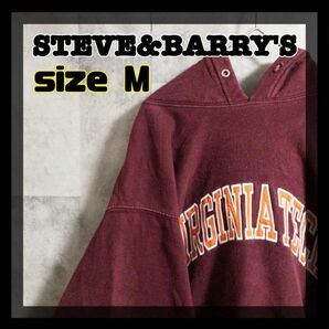 【美品】STEVE&BARRYS　赤　パーカー　サイズM　90s　即日配送