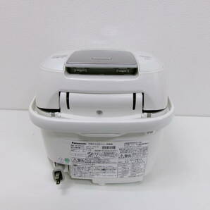 【A009】 ジャンク品 Panasonic SR-RB107 1.0L 5.5合 可変圧力IHジャー炊飯器 2017年製 ホワイト 通電確認済の画像7