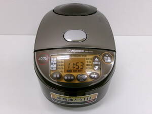 【A018】中古品　ZOJIRUSHI　象印　NW-VH10　1.0L　5.5合　2021年製　ブラウン　通電確認済