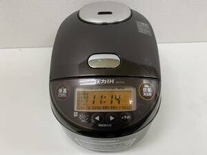 【A036】ジャンク品　ZOJIRUSHI　象印　NP-ZT10　1.0L　5.5合　2019年製　TPダークブラウン　通電確認済