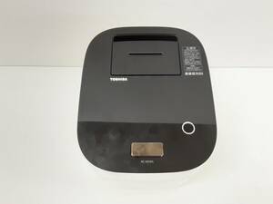 【A183】ジャンク品　TOSHIBA　東芝真空圧力IH保温釜　RC-10VWG　グランブラック　1.0L　2013年製