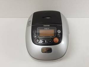 【A180】中古品　TOSHIBA　東芝　真空IH保温釜　RC-10VRF(S)　シルバー　1.0L　5.5合　2012年製　動作確認済