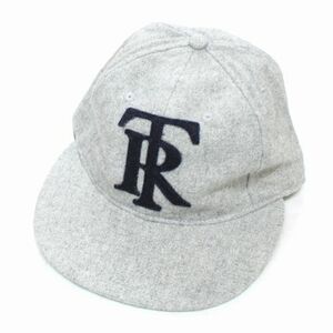 COOPERSTOWN クーパーズタウン BB CAP TROIS RIVERS キャップ 7 グレー×オフホワイト