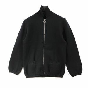 Yohji Yamamoto D'URBAN A.A.R ヨウジヤマモト ダーバンアール ジップ ニット ブラック