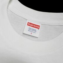 Supreme シュプリーム Box Logo L/S Tee ボックスロゴ 長袖Tシャツ L ホワイト_画像5