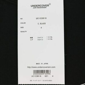 UNDERCOVER アンダーカバー 23SS TEE PF TDSOTM Prism PINK FLOYD ピンクフロイド Tシャツ 4 ブラックの画像4