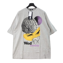 UNDERCOVER アンダーカバー 23SS BIGTEE WEDNESDAY ビッグ Tシャツ 3 グレー_画像1