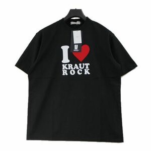 UNDERCOVER アンダーカバー 23SS TEE I LOVE KRAUT ROCK Tシャツ 4 ブラック