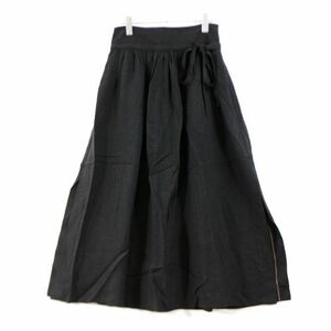 LITTLESHOP リトルショップ kazawa yumie 風間ゆみえ side slit skirt サイドスリットスカート ブラック