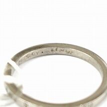 Maison Margiela メゾン マルジェラ SLIM NUMBER RING シルバー925 ナンバリング ロゴ リング M(21号) シルバー_画像5