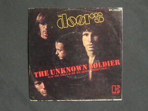 [ prompt decision ][7 -inch ][ monaural ][ rice promo record ]#The Doors/The Unknown Soldier# door z/ name . less ...#Waiting For The Sun#[US PROMO][MONO]
