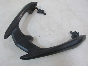 ζ[ free shipping ] Suzuki address V125S CF4MA origin rear spoiler gunmetal tandem grip rear steering wheel Wing 