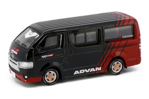 Tiny　ATCJP64002　トヨタ ハイエース ADVAN JP2 ※約1/64スケール