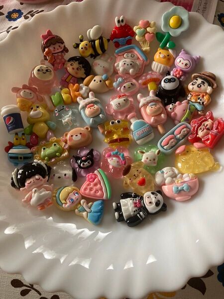 デコパーツ ミックス ランダム 激安 50個