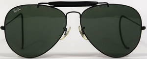 RayBan, サングラス, ブラック, アビエーター, 中古