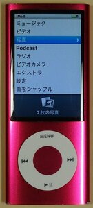 iPod nano,MC050J,8GB,レッド,中古