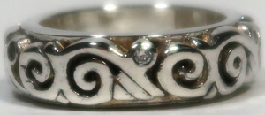 Folli Folli, кольцо, серебро 925, 9, использован
