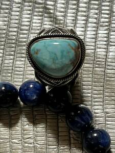  Indian jewelry Navajo group Gary Reeves turquoise ring 