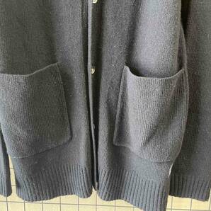 【TTT MSW/ティーモダンストリートウェア】2022AW Standard Knit Cardigan sizeL BLACK スタンダード ニット カーディガン ブラックの画像3