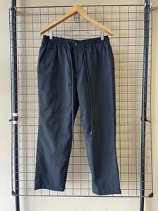 【Bal/バル】Tapered Easy Pants Slacks BLACK テーパード イージーパンツ スラックス トラウザー ブラック ロングドローコード