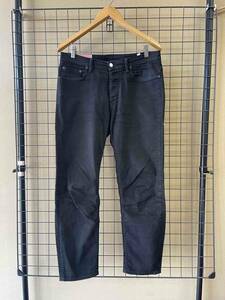 【Acne Studios Bla Konst/アクネ ストゥディオズ ブロ コンスト】River Stay Black 32 32 Denim Jeans ストレッチ素材 ブラックデニム