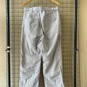 【HATSKI/ハツキ】HTK-19004 Baker Pants Cotton×Linen MADE IN JAPAN ベイカーパンツ コットン×リネン ワイド トラウザー ワークの画像3