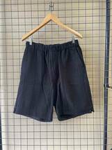 【WEWILL/ウィーウィル】Easy Shorts size1 BLACK Set Up MADE IN JAPAN ジャガード イージーショーツ セットアップ ショートパンツ_画像1