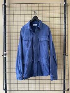 【Hombre Nino/オンブレニーニョ】FATIGUE SHIRT sizeM MADE IN JAPAN ファティーグ シャツ BDUジャケット ミリタリーデザイン